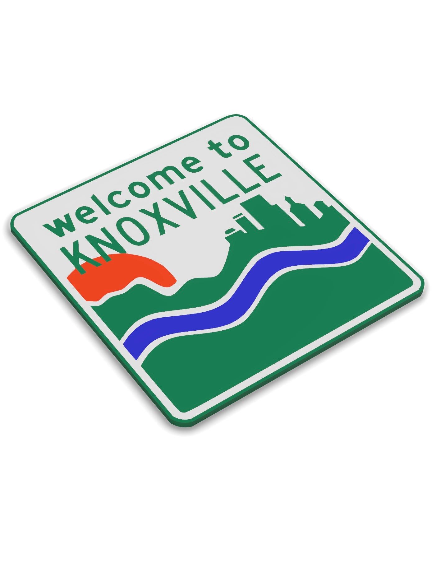 Welcome to Knoxville Fridge Magnet